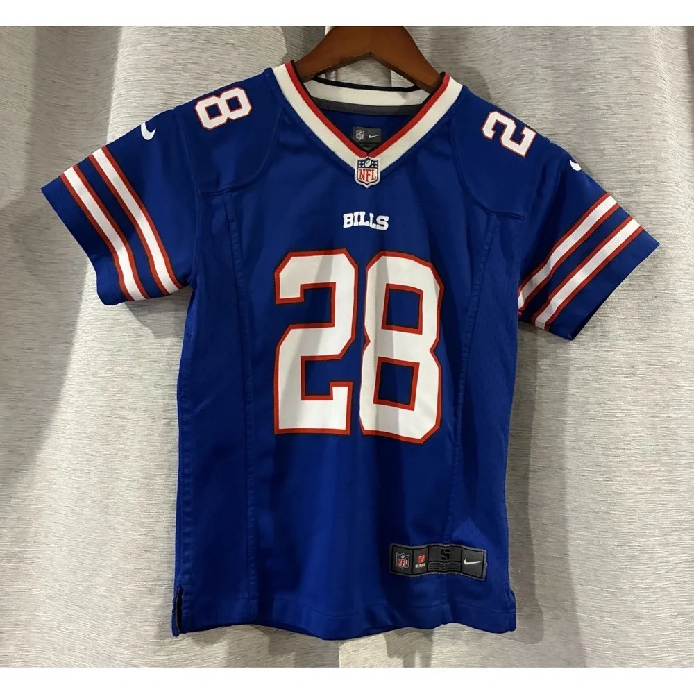 Nike Buffalo Bills C.J. Spiller #28 Royal Blue Game‎ Jersey Youth Size Small